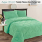 Comforter Set Ramesses Teddy Fleece 3 Pcs - Aqua (Frost)