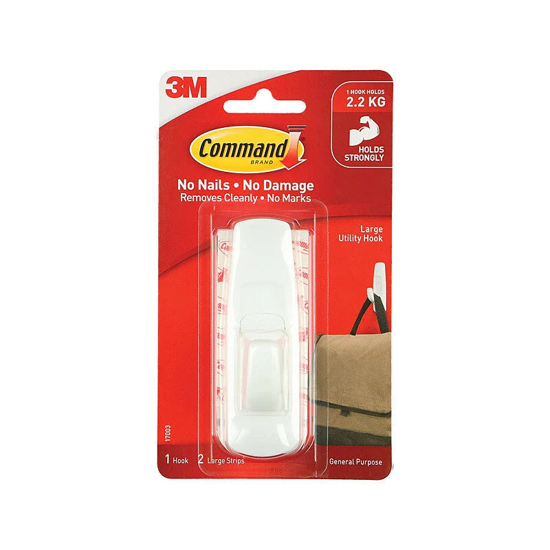 COMMAND Hook 17003ANZ Large - Box of 6