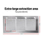 Commercial BBQ Rangehood 1200mm Silver appliances 189
