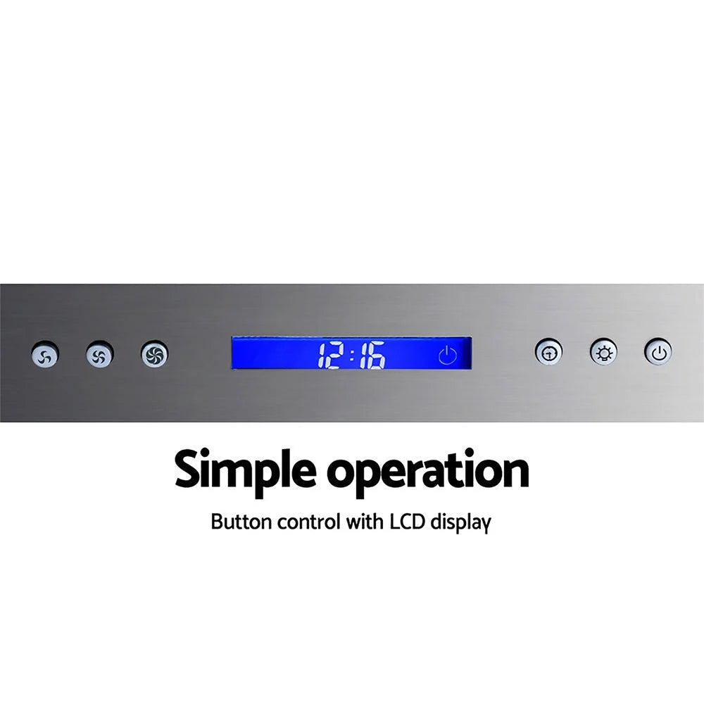 Commercial BBQ Rangehood 1200mm Silver - Appliances