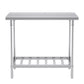 Commercial Catering Kitchen Prep Work Bench Table Stainless Steel 1007085cm - Premium