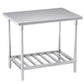 Commercial Catering Kitchen Prep Work Bench Table Stainless Steel 1007085cm - Premium