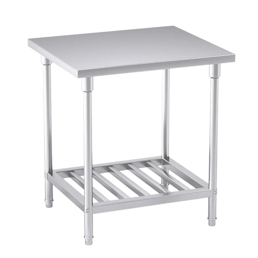 Commercial Catering Kitchen Prep Work Bench Table Stainless Steel 807085cm - Premium
