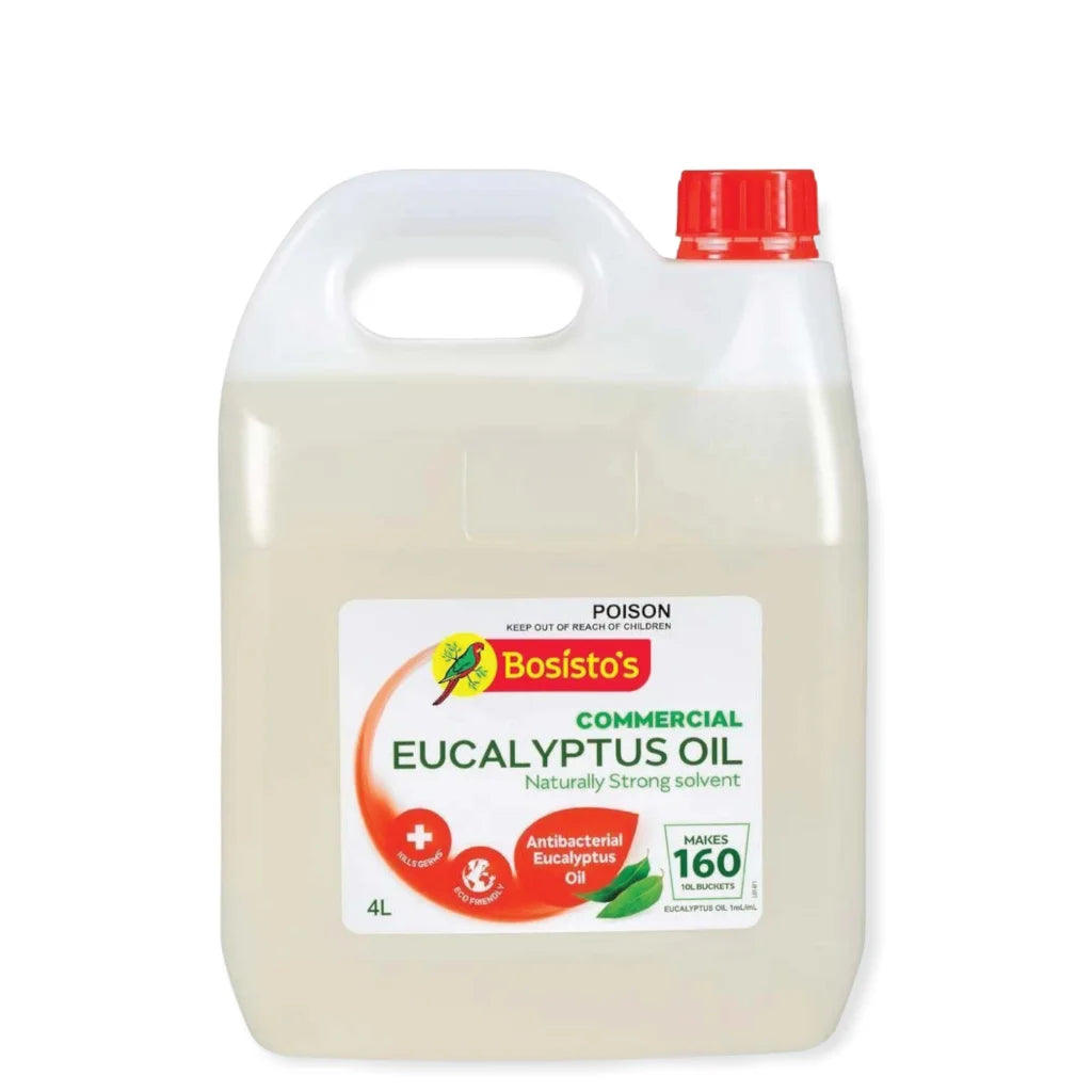 Commercial Cleaner 4L Natural Bosisto’s Eucalyptus Oil
