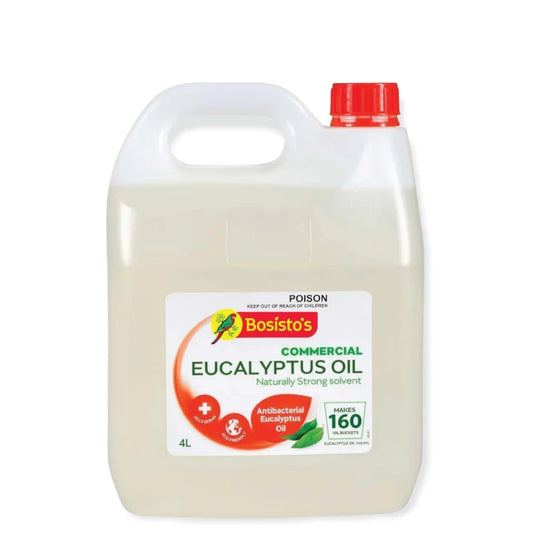 Commercial Cleaner 4L Natural Bosisto’s Eucalyptus Oil