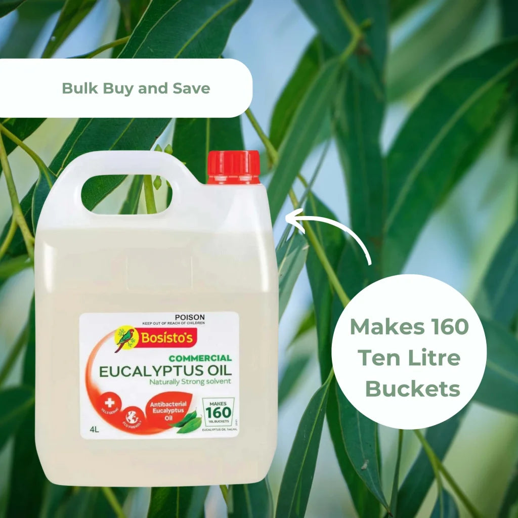 Commercial Cleaner 4L Natural Bosisto’s Eucalyptus Oil