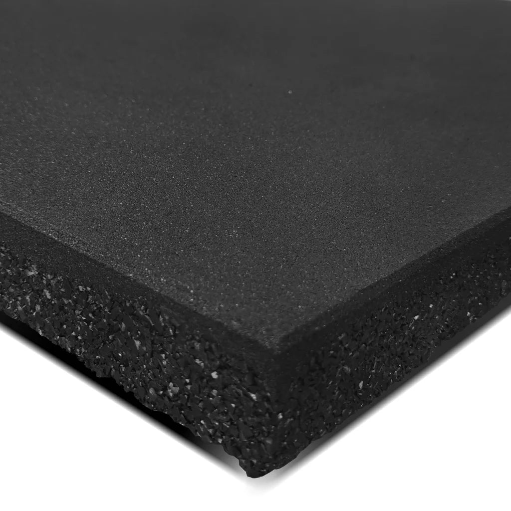 Commercial Dual Density Rubber Gym Floor Tile Mat 50mm (1m