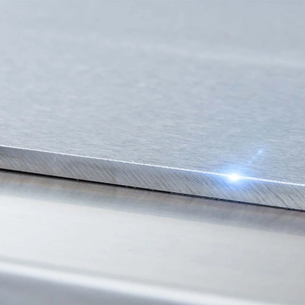 Commercial Flat Griddle Grill Premium 2200W Stainless Steel BBQ Hot Plate 56x48x23cm