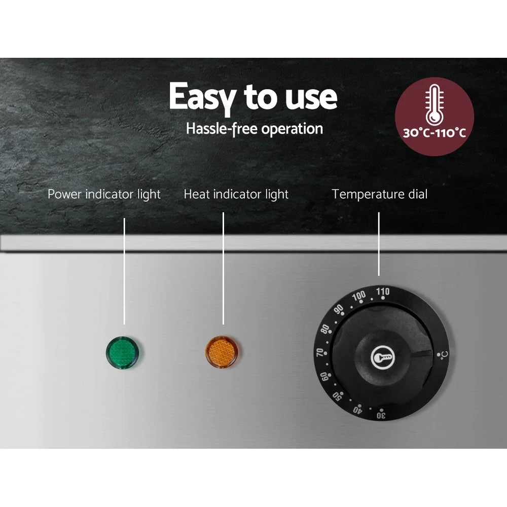 Commercial Food Warmer Bain Marie Buffet Pan Stainless