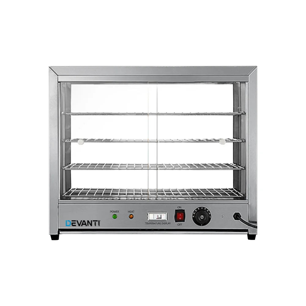 Commercial Food Warmer Pie Hot Display Showcase Cabinet - 4