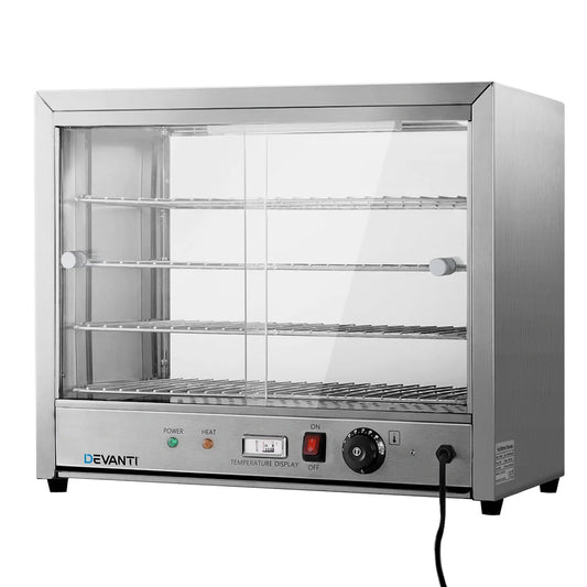 Commercial Food Warmer Pie Hot Display Showcase Cabinet - 4