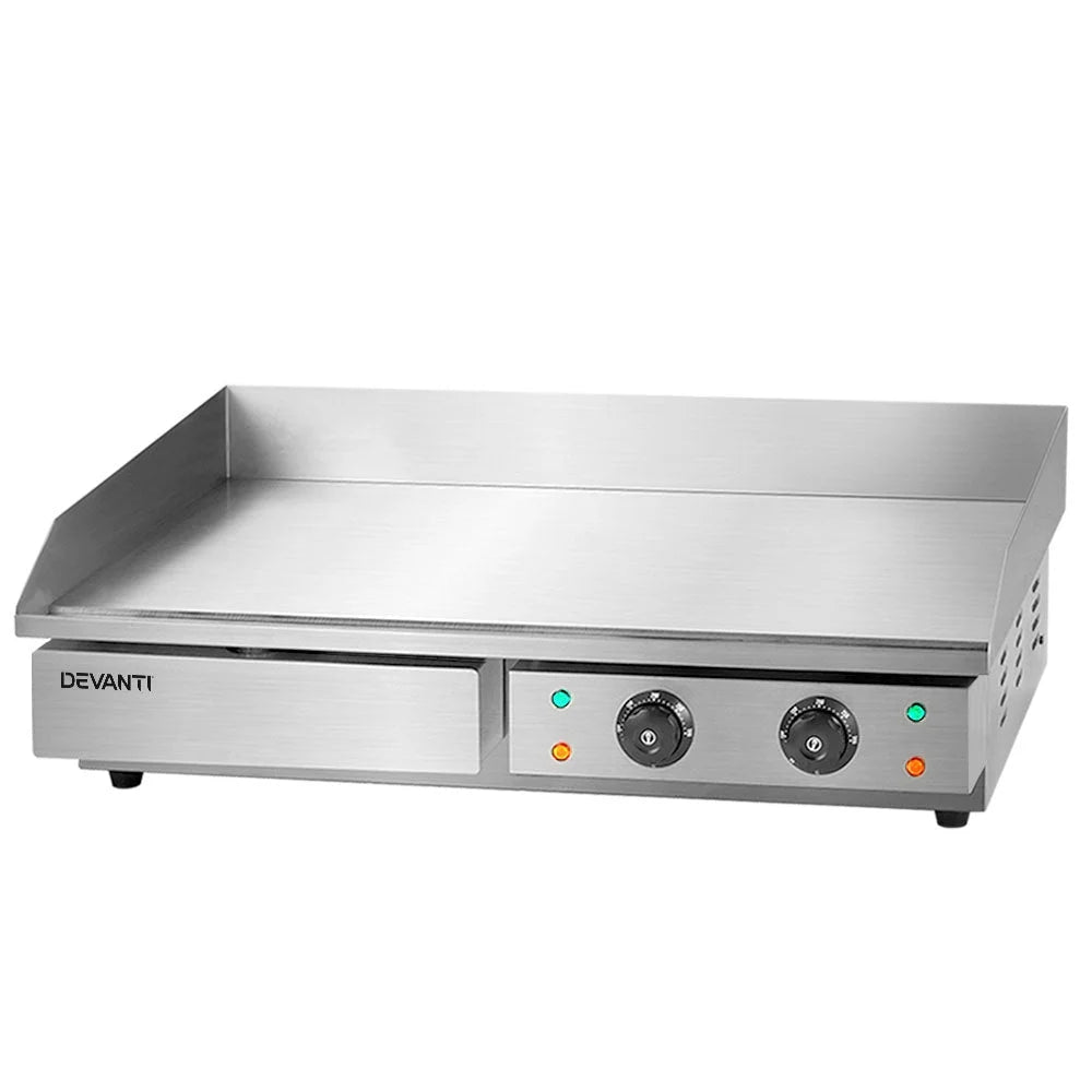 Commercial Griddle BBQ Grill Hot Plate Stainless Steel