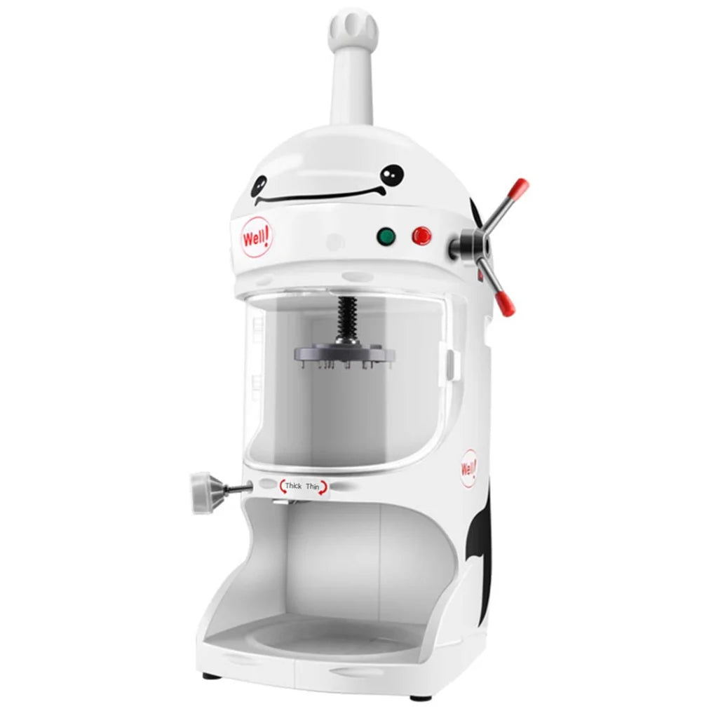 Commercial Ice Crusher Premium 350W Automatic Snow Cone Shaver Machine