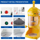 Commercial Ice Crusher Set Premium 2X 300W Automatic Snow Cone Shaver Machine