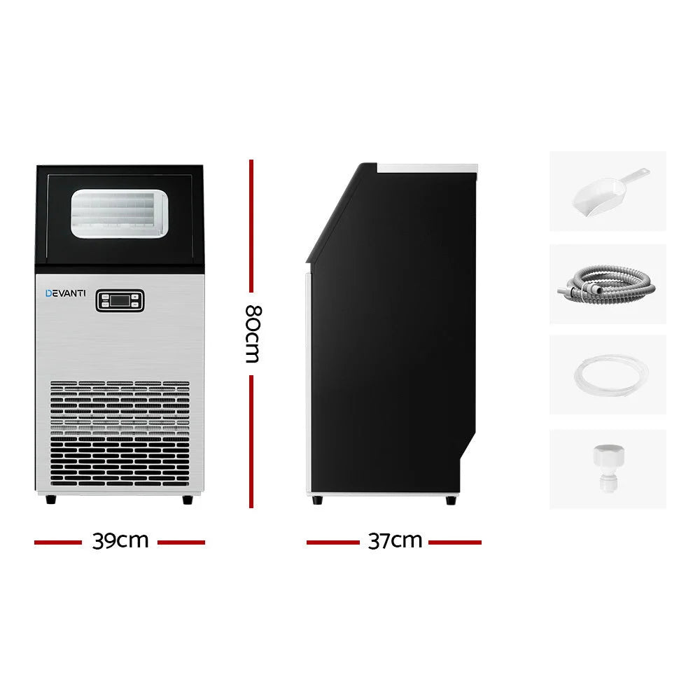 Commercial Ice Maker Machine 45kg Cube