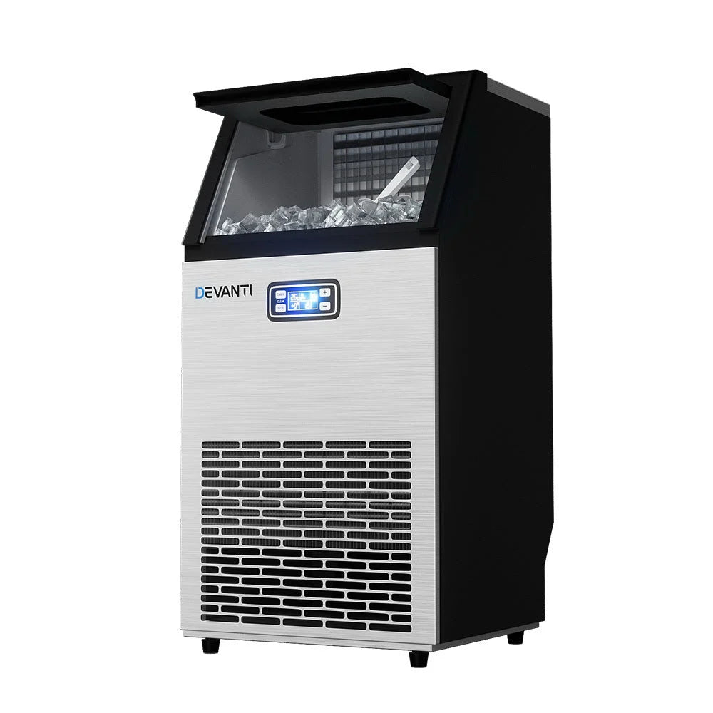 Commercial ice maker with attachment points and product body
