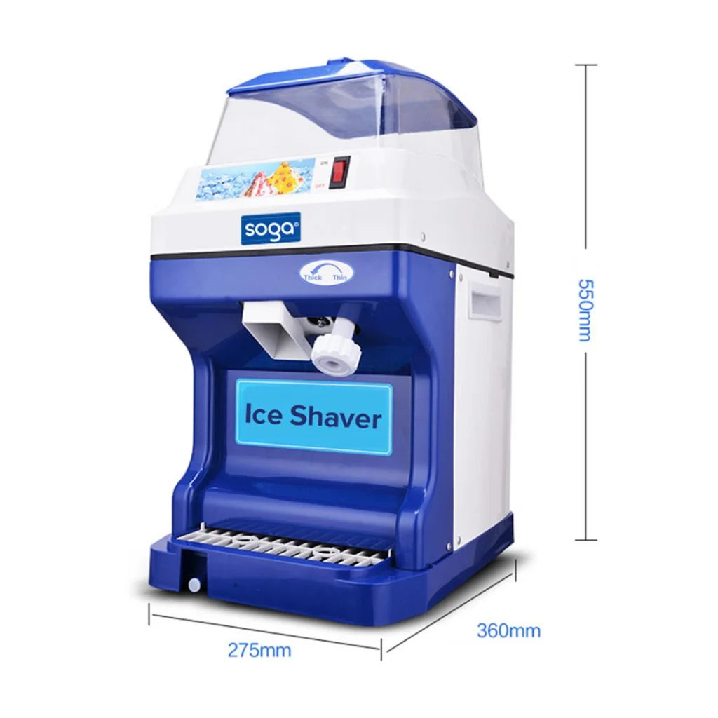 Commercial Ice Shaver Ice Crusher Slicer Smoothie Maker Machine 180KG/h - Premium