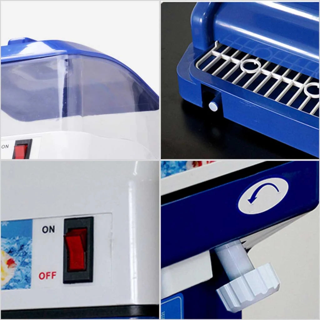 Commercial Ice Shaver Ice Crusher Slicer Smoothie Maker Machine 180KG/h - Premium