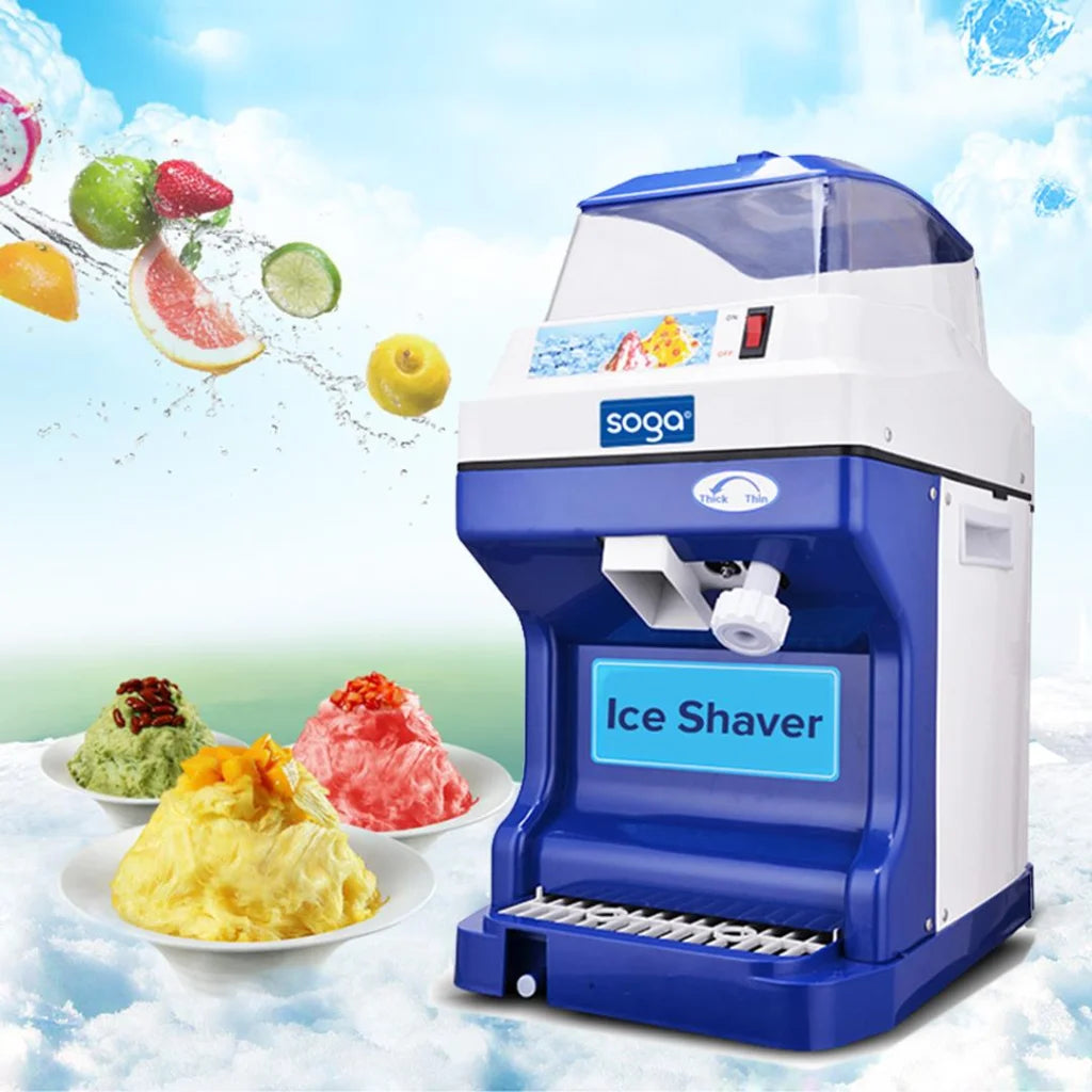 Commercial Ice Shaver Ice Crusher Slicer Smoothie Maker Machine 180KG/h - Premium