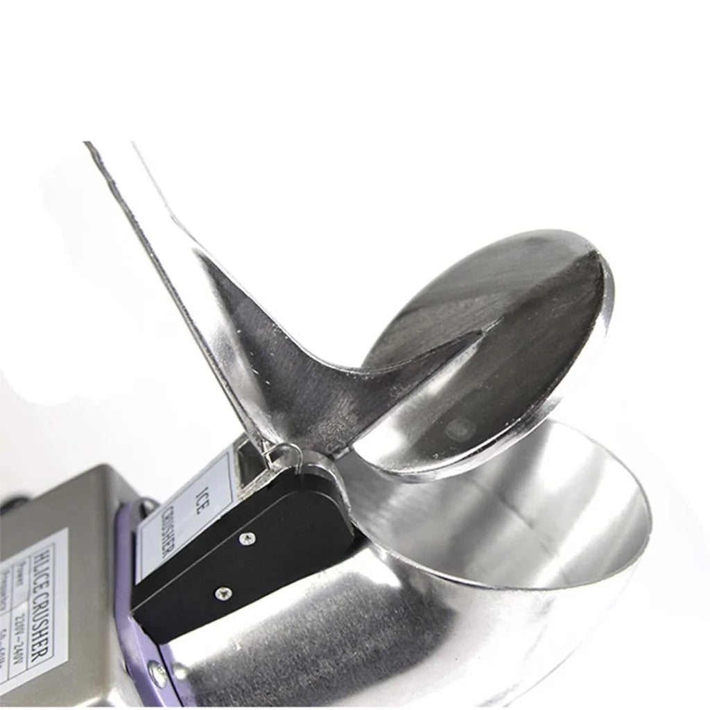 Commercial Ice Shaver Machine 2x 300W Dual Blade Smoothie Maker - Premium