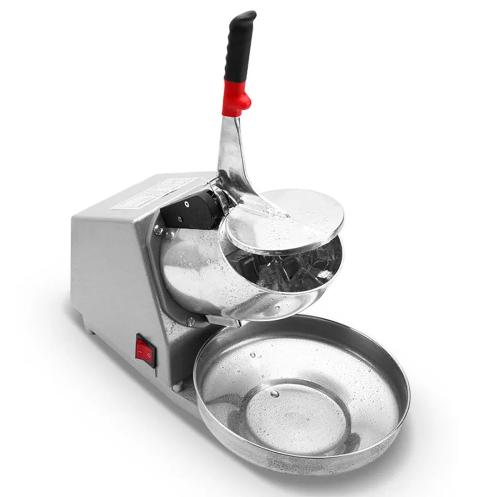 Commercial Ice Shaver Machine 2x 300W Dual Blade Smoothie Maker - Premium