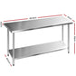 Commercial Kitchen Bench Stainless Steel 1829