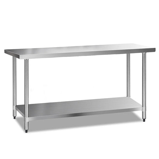 Commercial Kitchen Bench Stainless Steel 1829 x 610mm