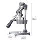 Commercial Manual Juicer 2x Hand Press Juice Extractor Squeezer - Premium