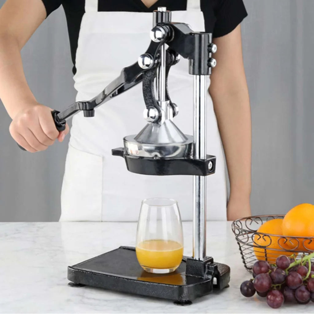 Commercial Manual Juicer Premium 2X Stainless Steel Hand Press Orange Citrus Extractor