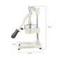 Commercial Manual Juicer Premium Hand Press Juice Extractor Squeezer Orange Citrus - White