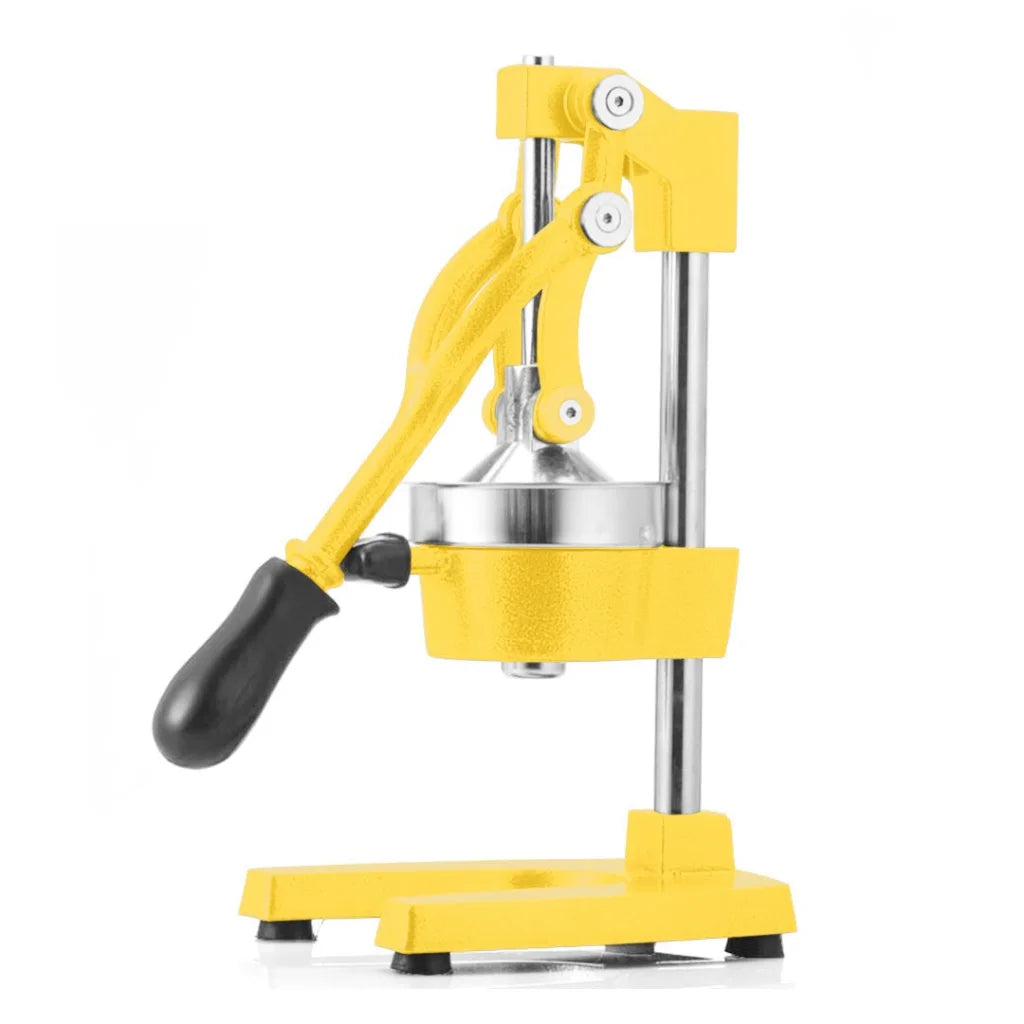 Commercial Manual Juicer Premium Hand Press Juice Extractor Squeezer Orange Citrus - Yellow