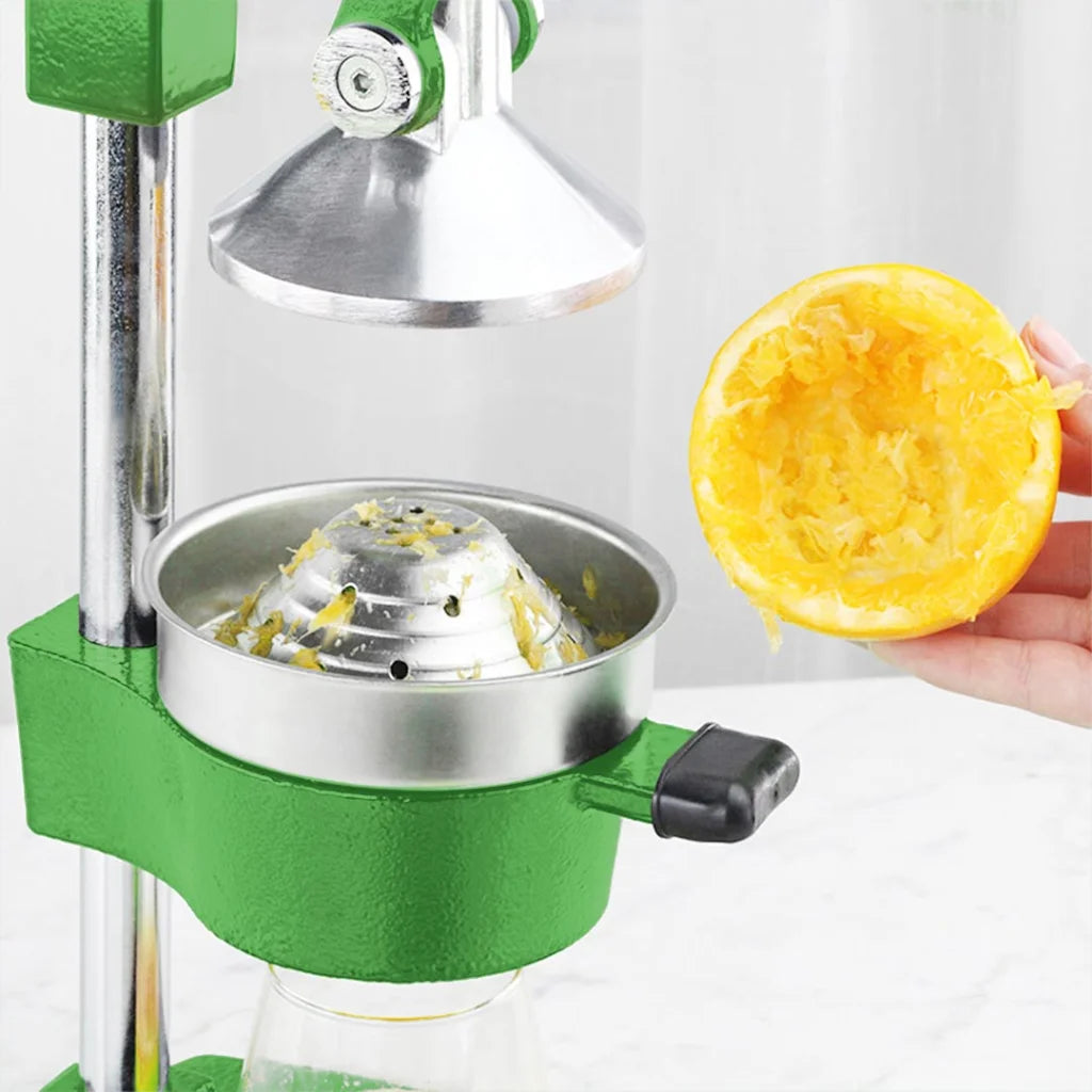 Commercial Manual Juicer Set Premium 2X Hand Press Juice Extractor Squeezer Orange Citrus - Green