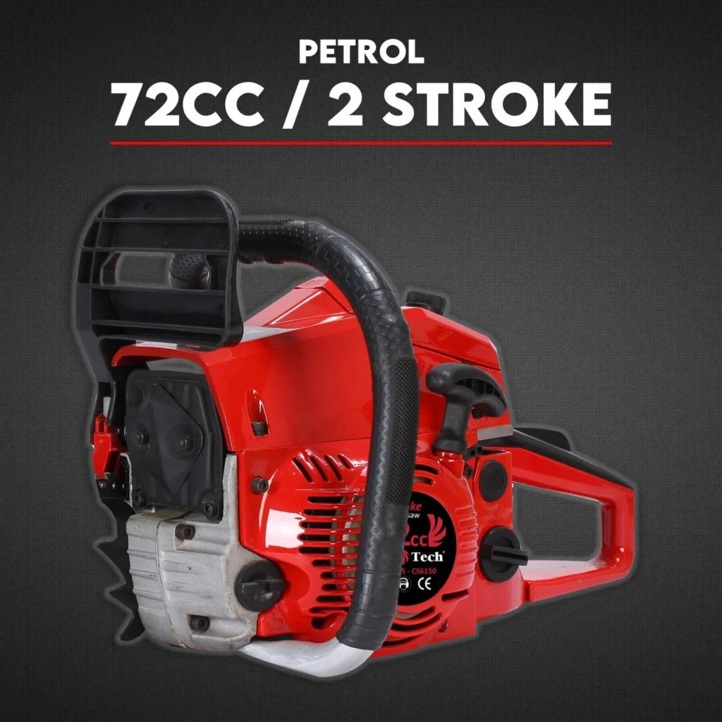 Commercial Petrol Chainsaw 22’’ Bar Tree Pruning Top Handle