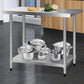 Commercial Stainless Steel Kitchen Bench 1219x610mm kitchenware 466