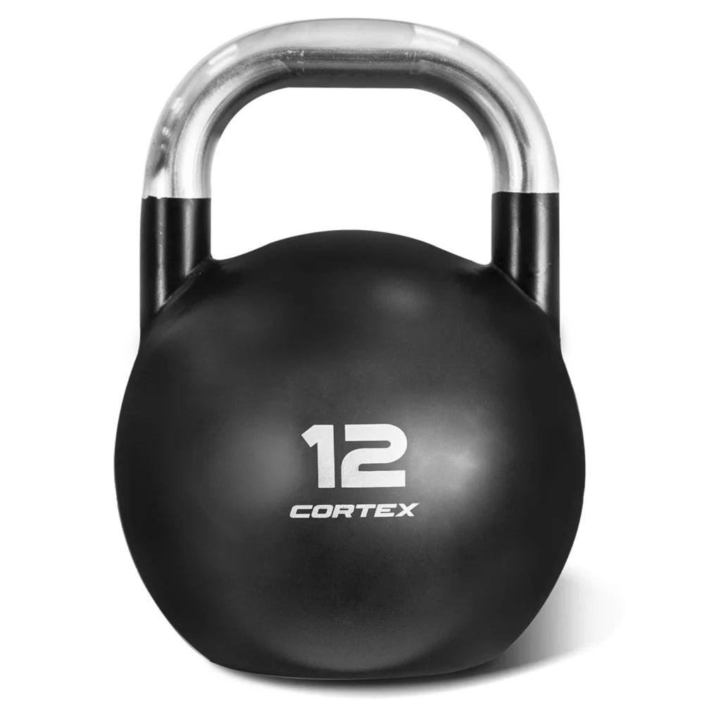 Commercial Steel Kettlebell CORTEX 12kg V2 - Sports &