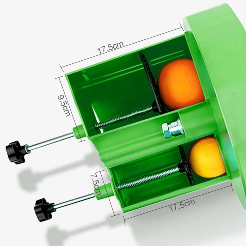 Commercial Vegetable Slicer Premium Manual Fruit Kitchen Cutter Machine - Green