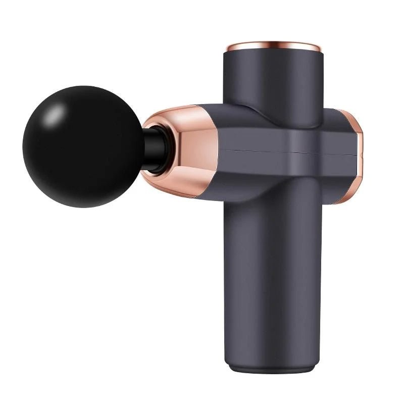 Compact 12V Muscle Relax Massage Gun - Mini Size - Black