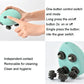Compact Electric Head Massager Fits All Hair Types - Blue