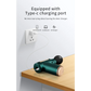 Compact Green Massage Gun - Deep Tissue Muscle Massager