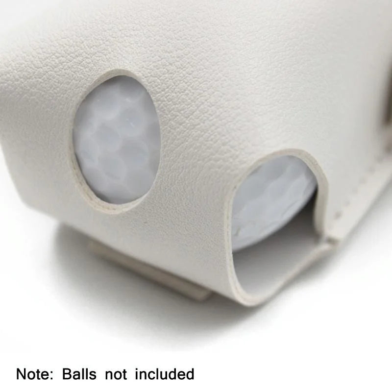 Compact Leather Golf Bag for Protection on the Go - Blue