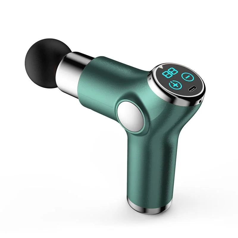 Compact Muscle Massage Gun For Relaxation - Red - Health &