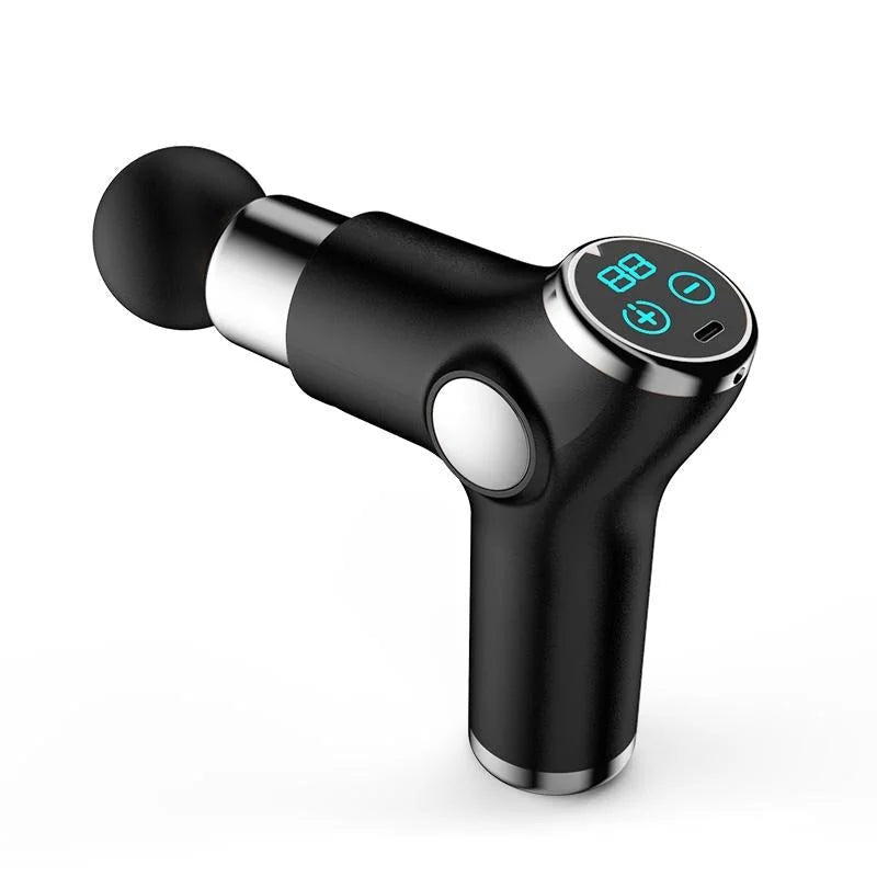 Compact Muscle Massage Gun For Relaxation - Red - Health &