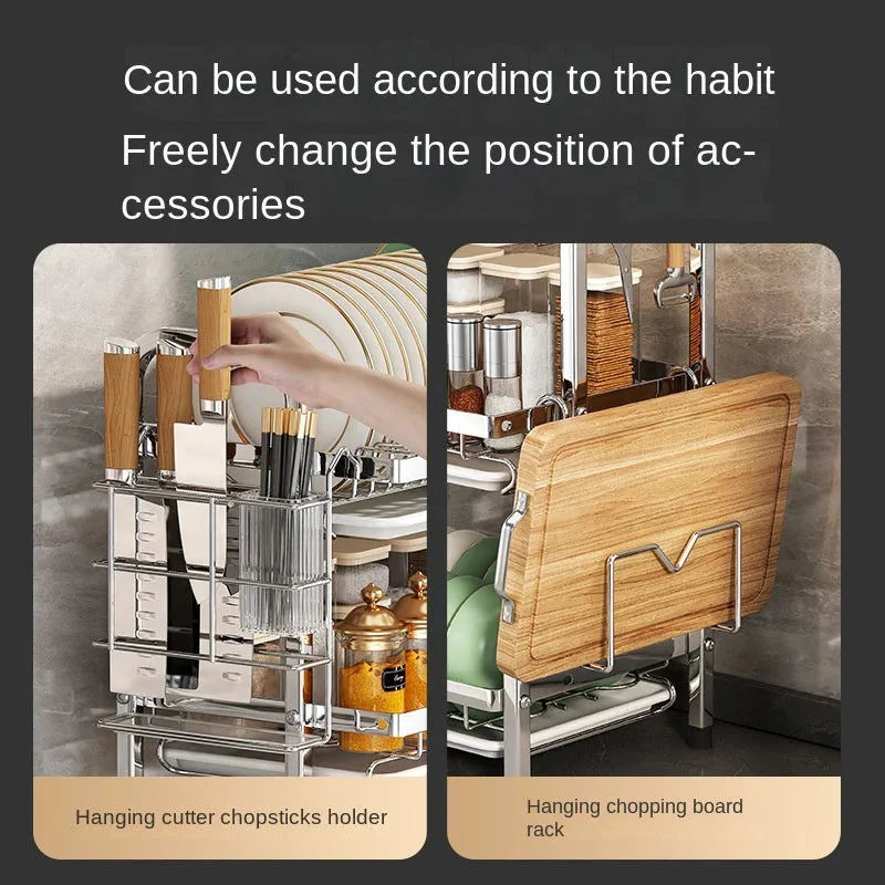 Compact Rust Proof Dish Drying Rack Set occasions disposable