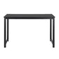 Computer Desk Home Office Study Table - Black 120CM