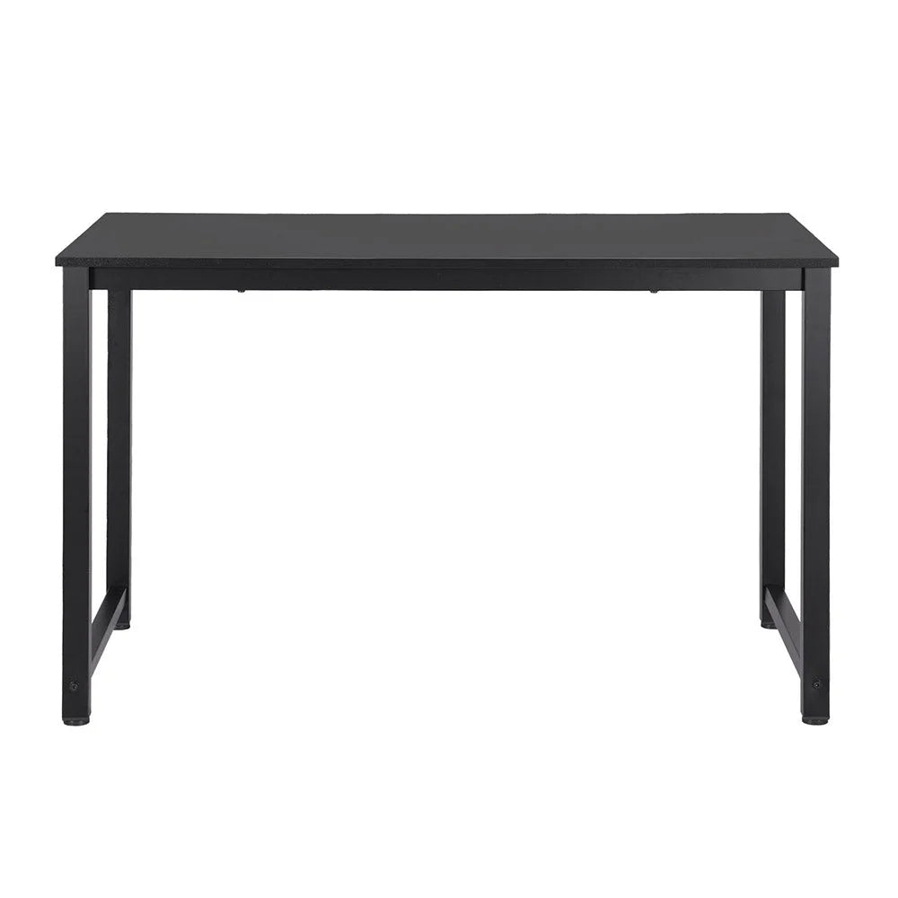 Computer Desk Home Office Study Table - Black 120CM