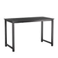 Computer Desk Home Office Study Table - Black 120CM