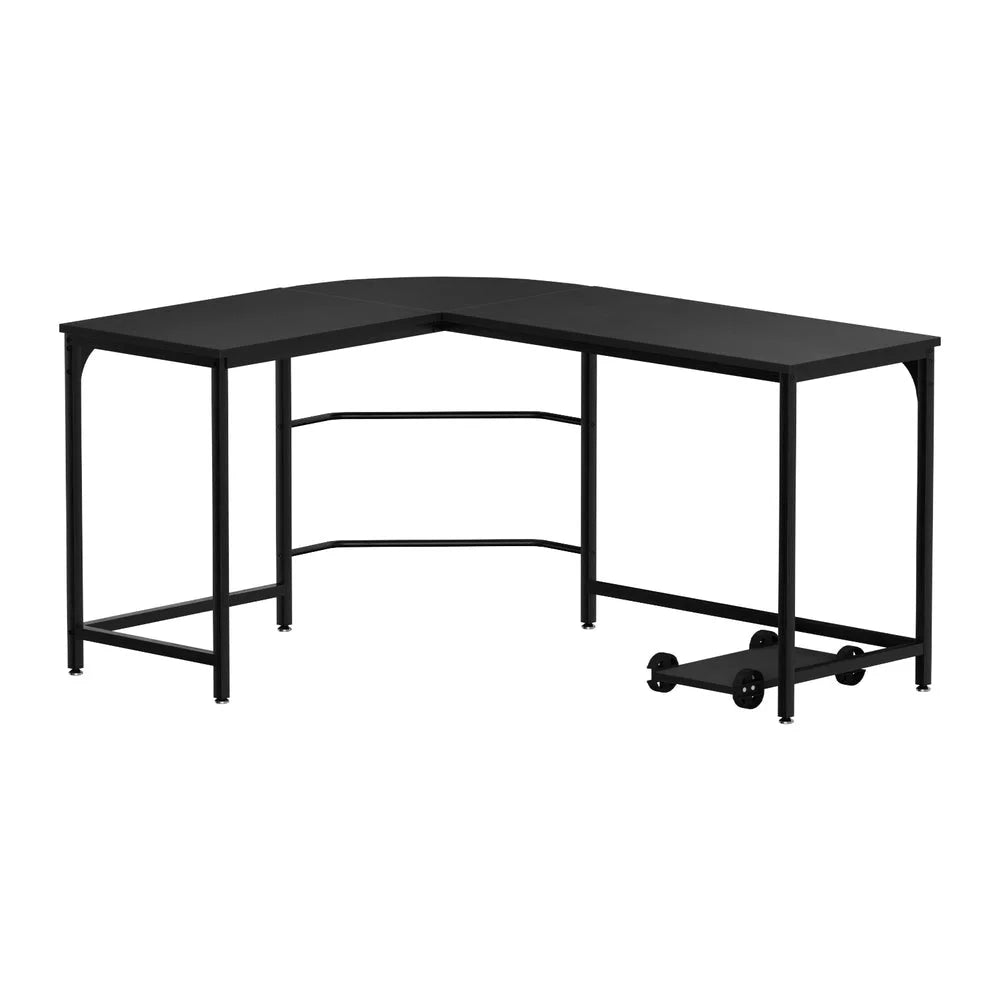 Computer Desk L Shape CPU Stand
