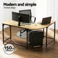 Computer Desk L-Shape CPU Stand