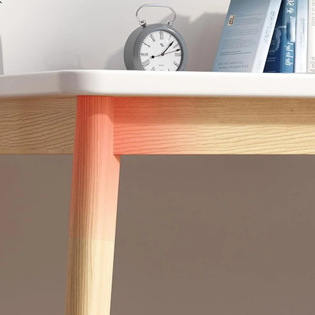 Computer Desk Study Desk 120 CM White - Furniture > Office