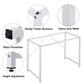 Computer Desk Sturdy Home Office Gaming Desk for Laptop